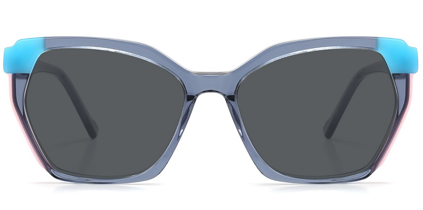 Acetate Geometric Sunglasses SG5585