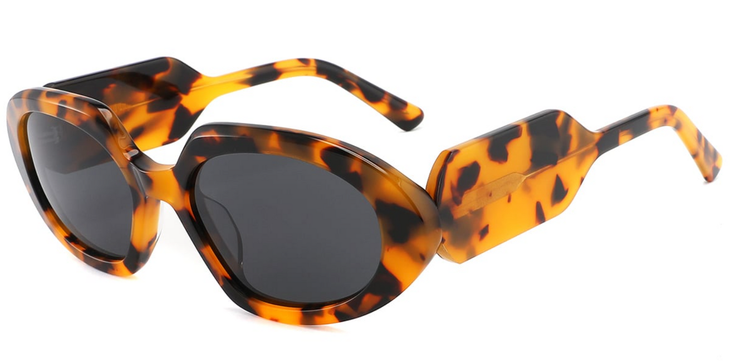 Acetate Geometric Sunglasses SG4838