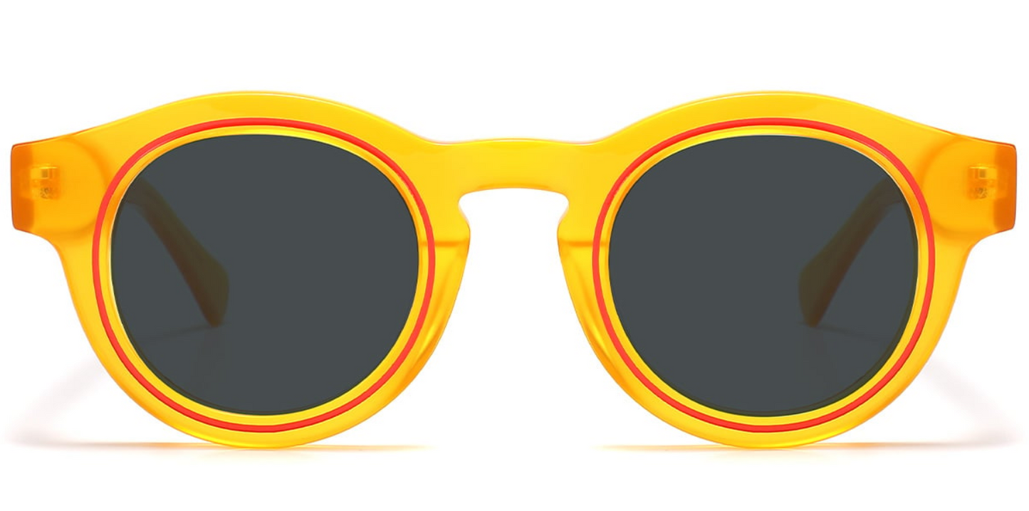 Acetate Round Sunglasses SG5984