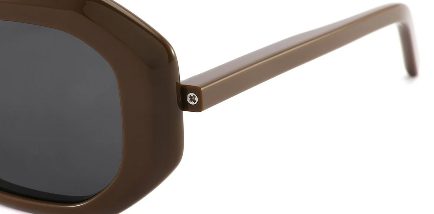 Women's Acetate Geometric Sunglasses SG4307