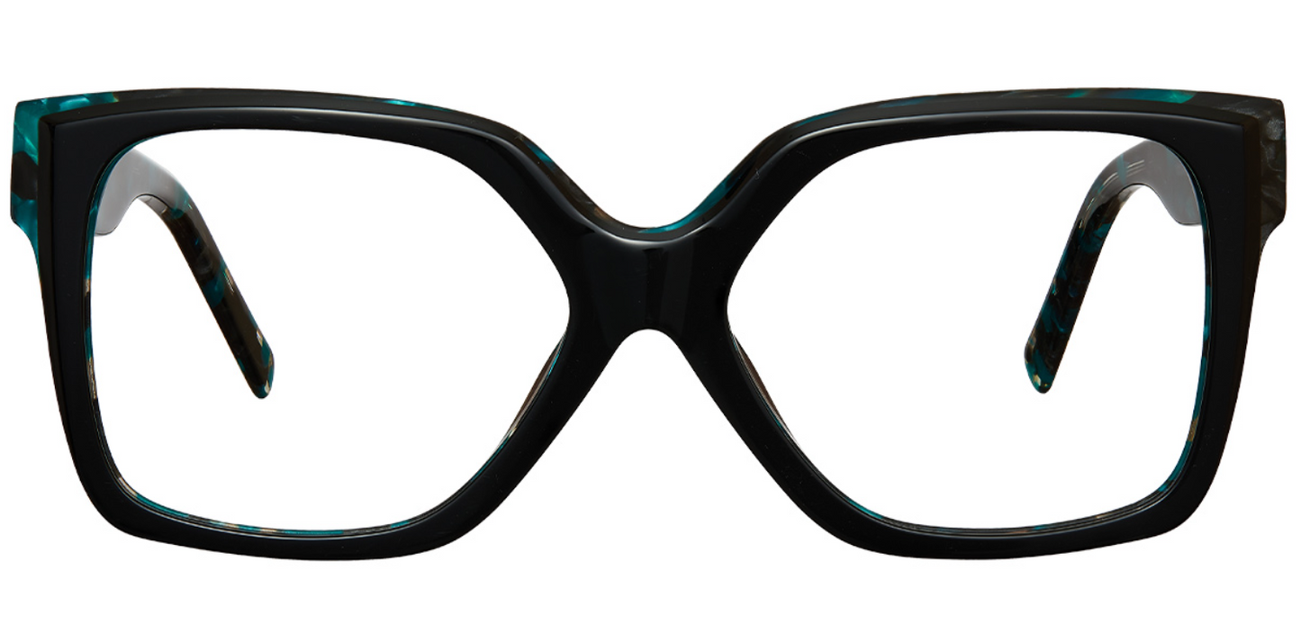 Acetate Square Frame F5488