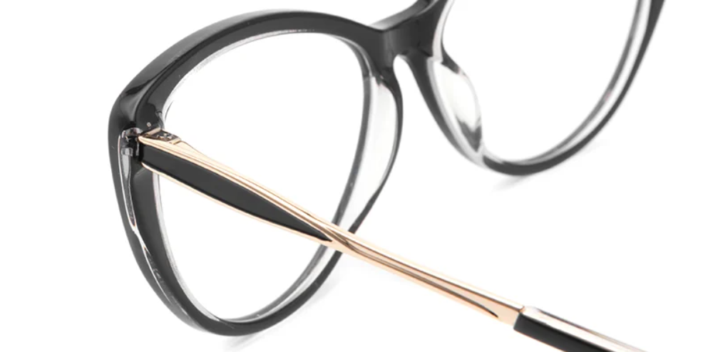 Acetate Metal Cat Eye Frame F3164