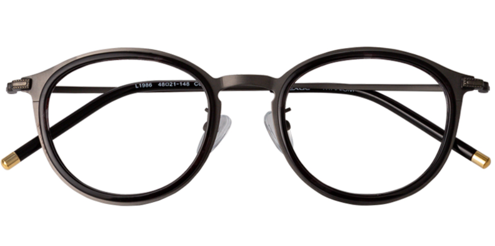 Titanium Round Frame F1477