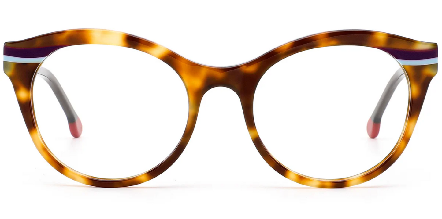 Acetate Cat Eye Frame F8598