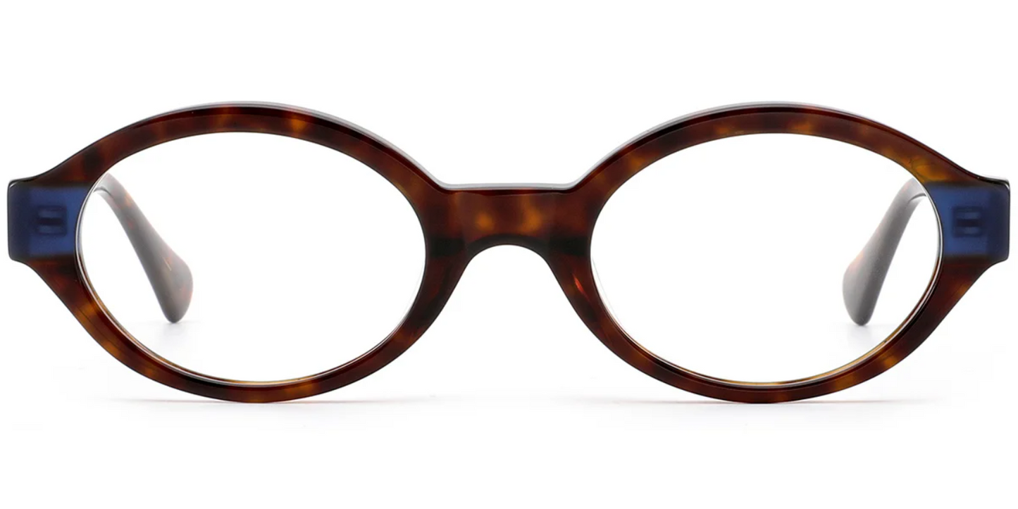 Acetate Oval Frame F8592