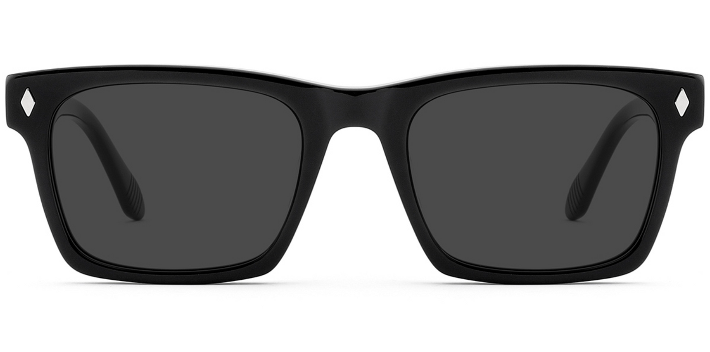 Acetate Rectangle Sunglasses SG8268