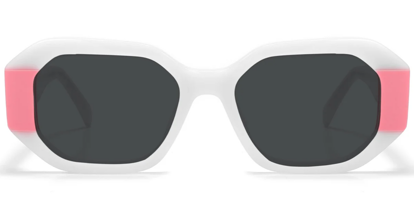 Acetate Rectangle Sunglasses SG5972