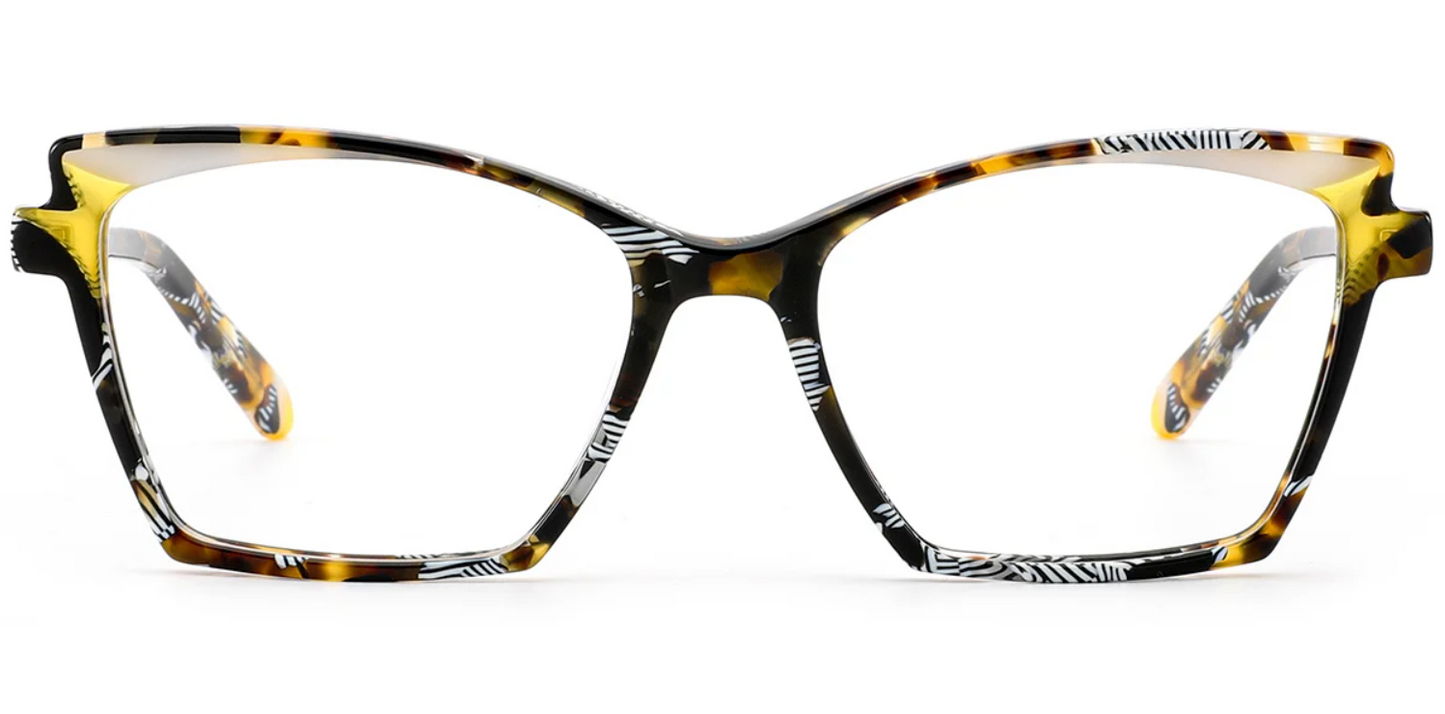 Acetate Rectangle Frame F8493