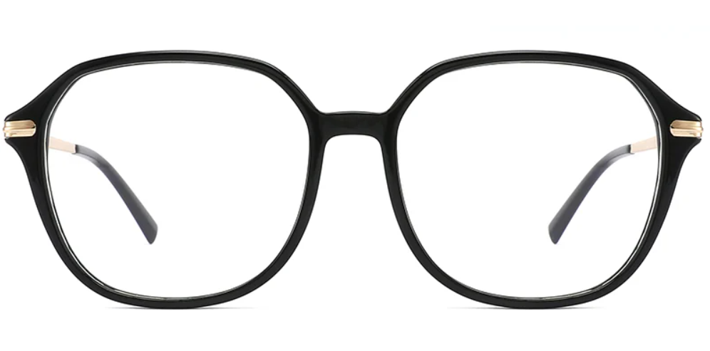 Mixed Material;Acetate Geometric Frame F3960