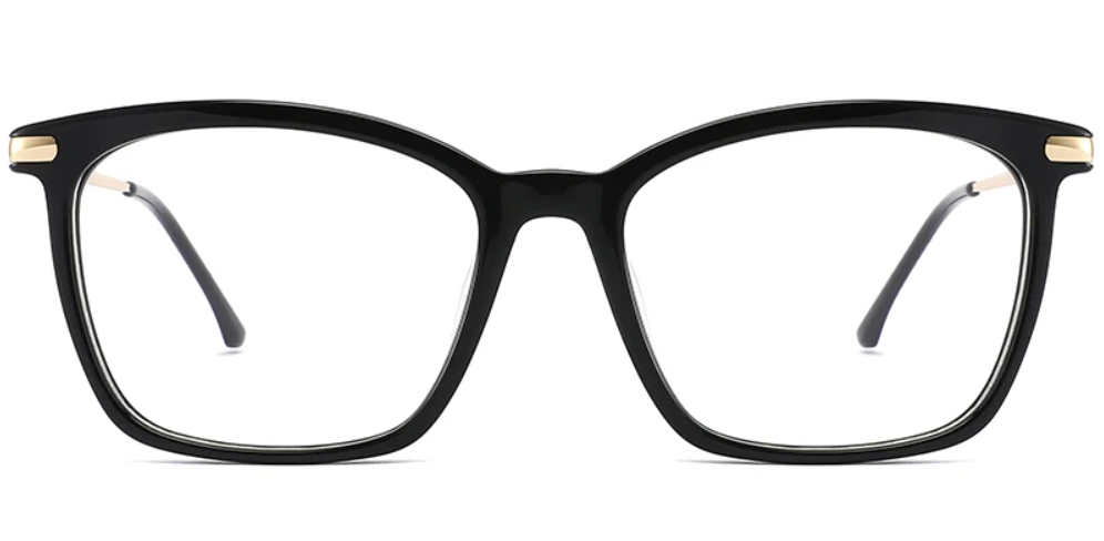 Mixed Material;Acetate Rectangle Frame F3957
