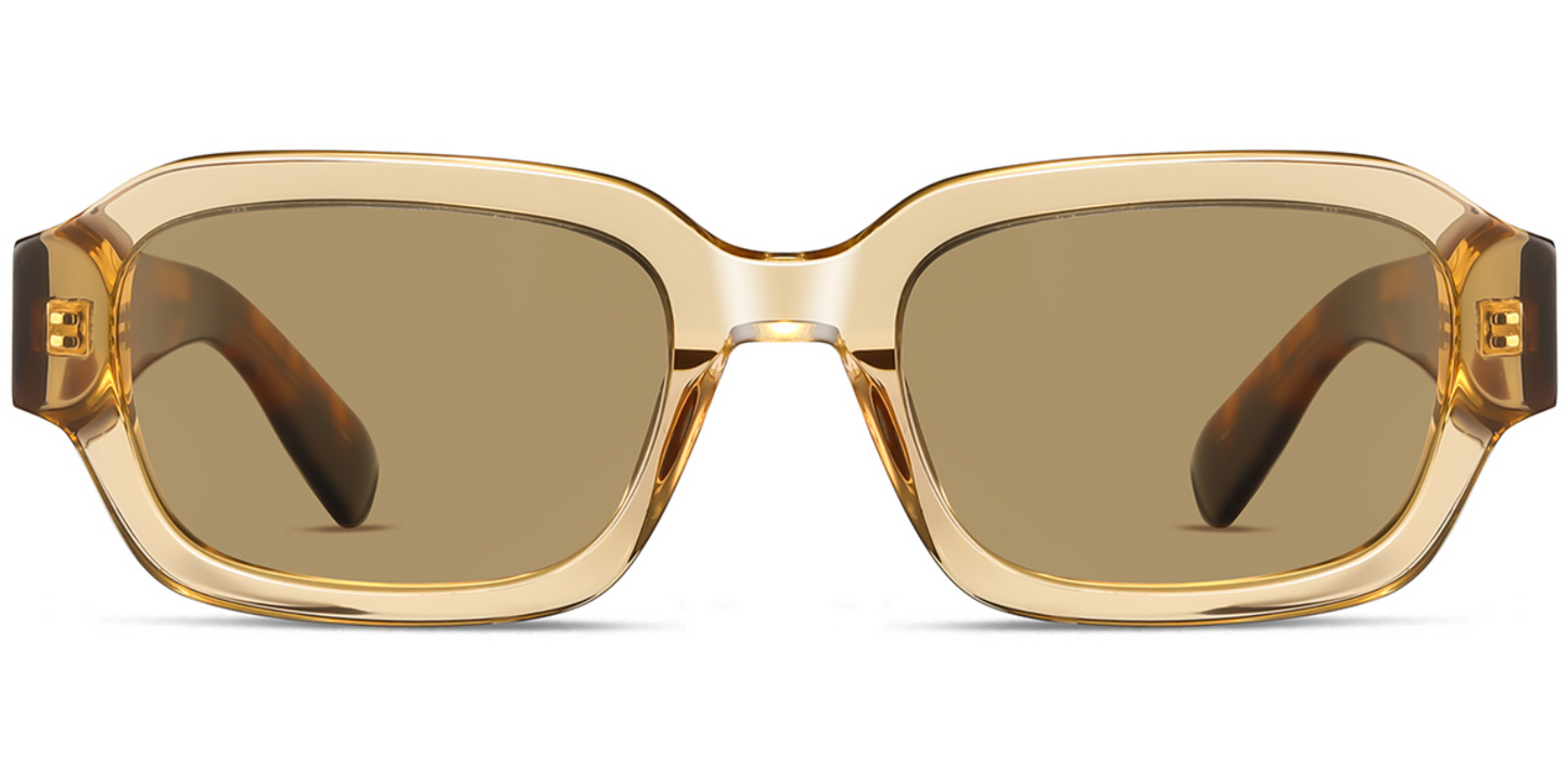 Acetate Rectangle Sunglasses SG8669