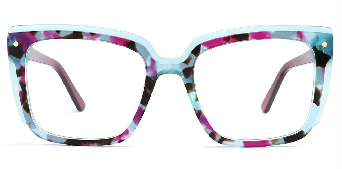 Acetate Square Frame F4263