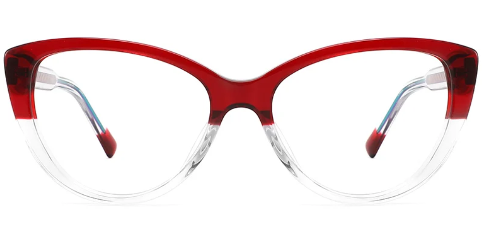Acetate Cat Eye Frame F3822
