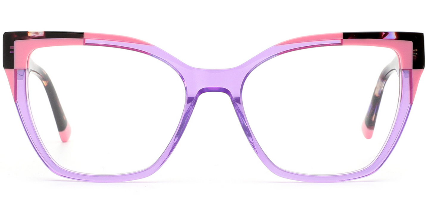 Acetate Cat Eye Frame F7066