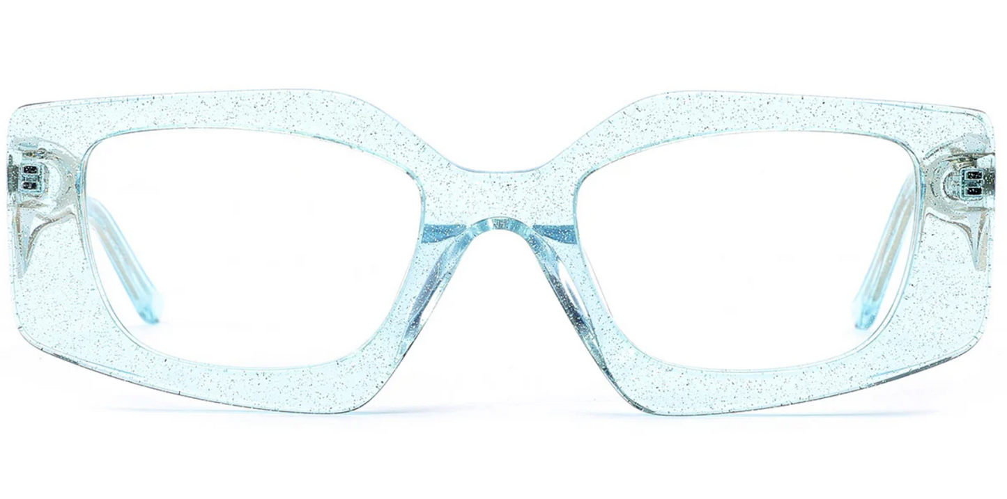 Acetate Rectangle Frame F6136