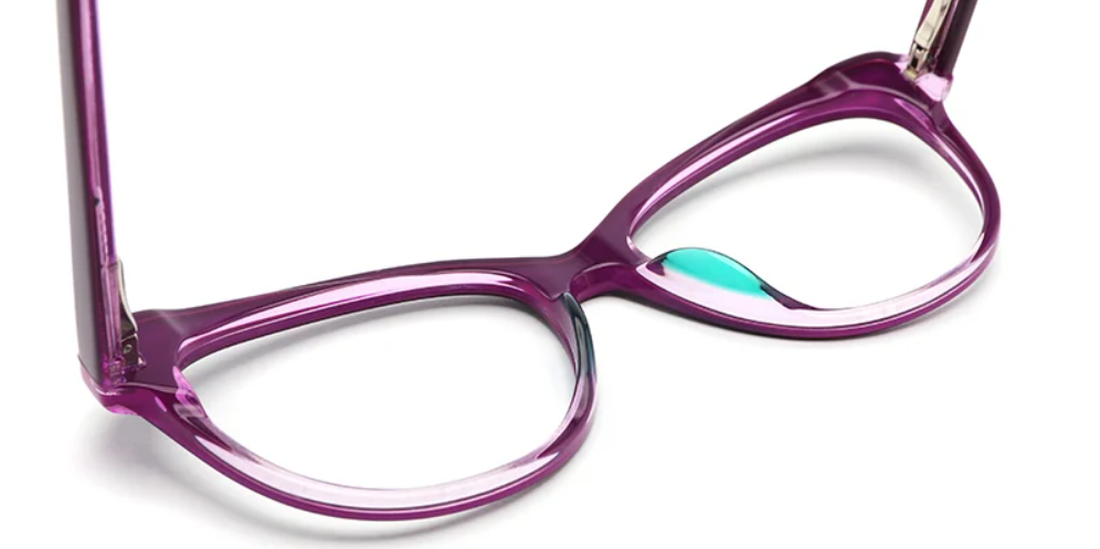Acetate Cat Eye Frame F3838