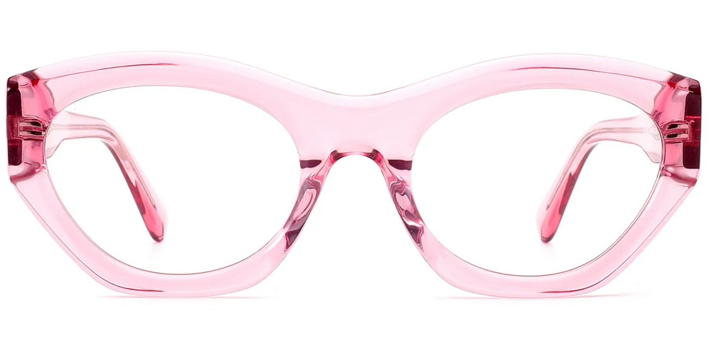 Acetate Geometric Frame F6758