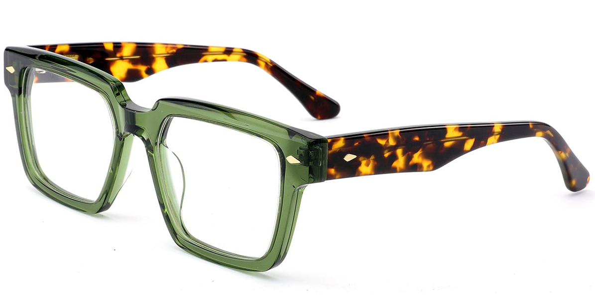 Acetate Square Frame F6977
