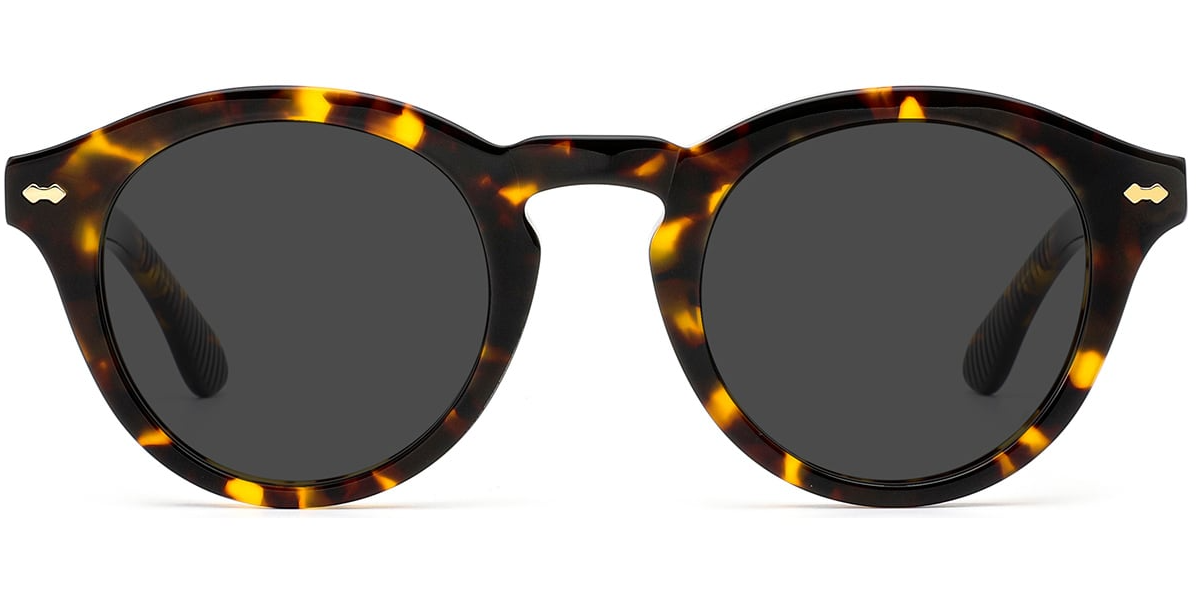 Runde Acetat-Sonnenbrille SG7272