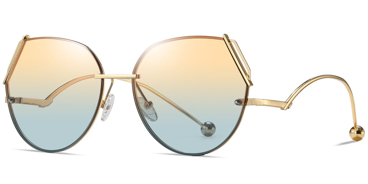 Lunettes de soleil géométriques SG5311