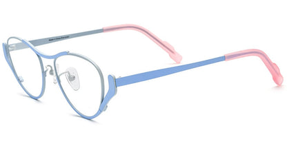 Titanium Cat Eye Frame F7048
