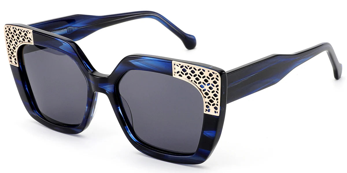 Acetate Square Sunglasses SG7003