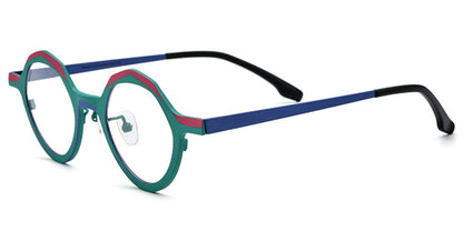 Titanium Geometric Frame F6434