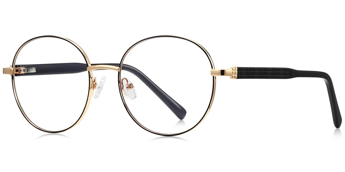 Round Eyeglasses F9622