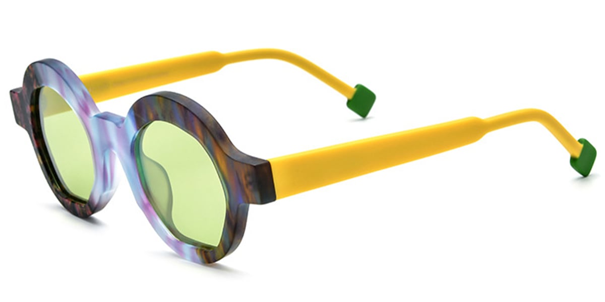 Acetate Round Sunglasses SG6405