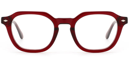 Acetate Square Frame F9086