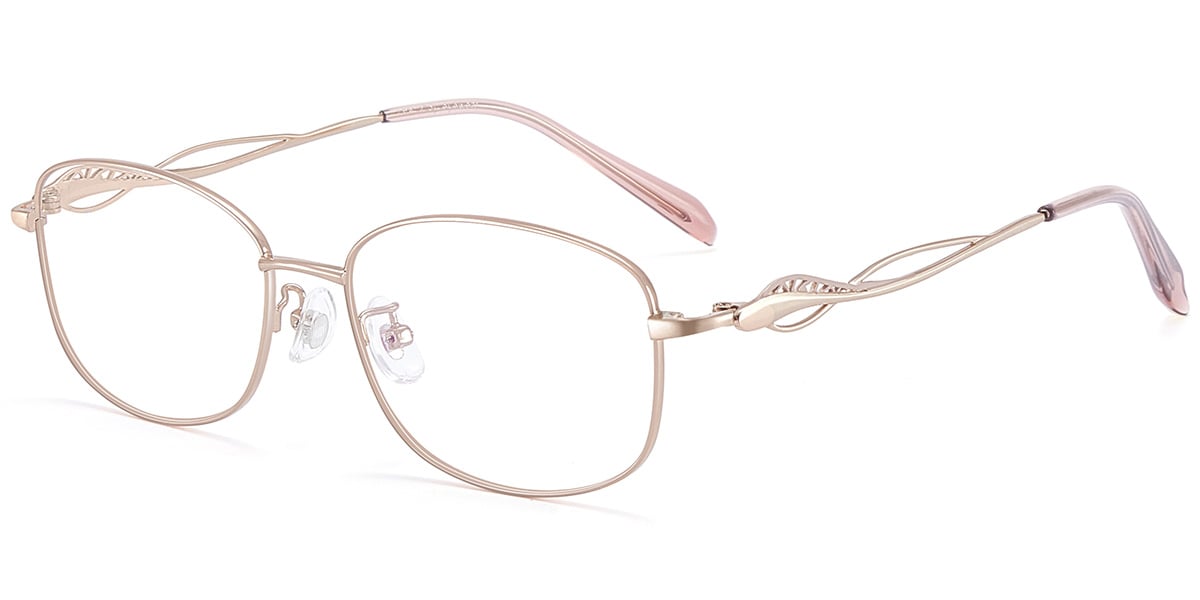 Rectangle Eyeglasses F9142