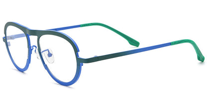Titanium Oval Frame F6078