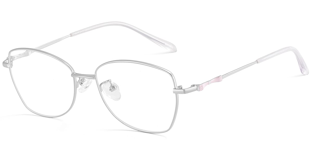 Acetate Metal Rectangle Frame F9110