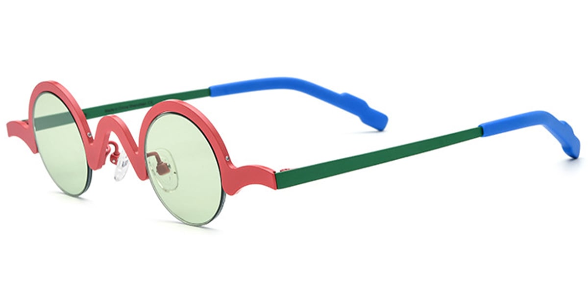 Titanium Round Sunglasses SG6368