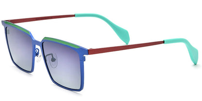 Titanium Rectangle Sunglasses SG6065