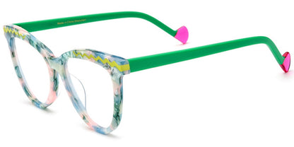 Acetate Cat Eye Frame F6714
