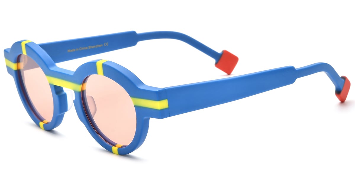 Acetate Round Sunglasses SG5627