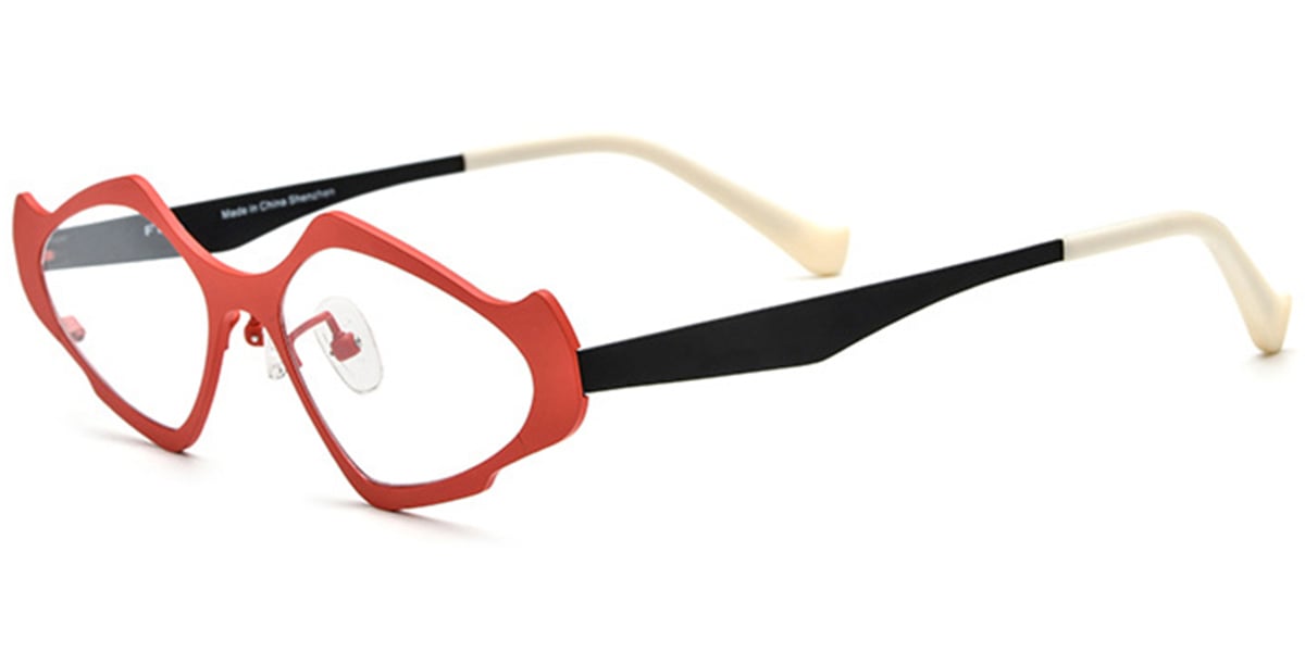 Titanium Geometric Frame F6778