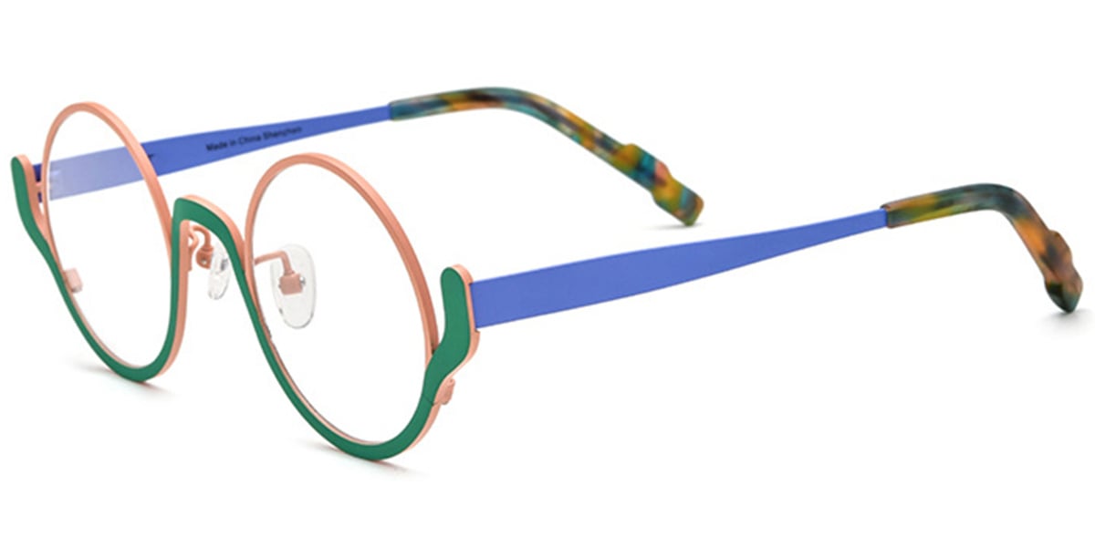 Titanium Round Frame F6776