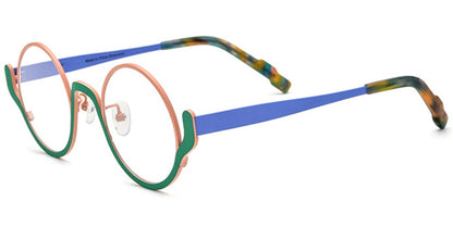 Titanium Round Frame F6776