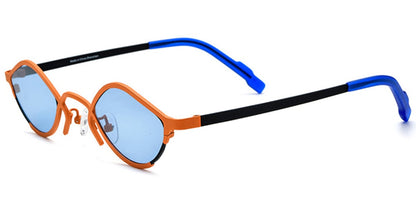Titanium Geometric Sunglasses SG6804