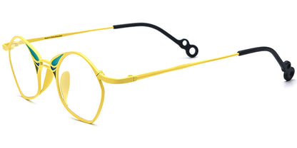 Titanium Geometric Frame F7318