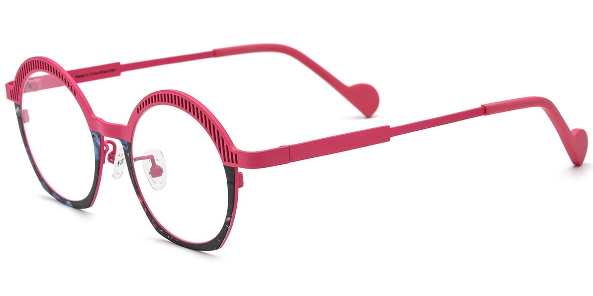 Titanium Round Frame F8814