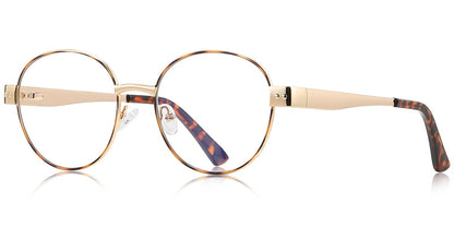Round Eyeglasses F9607