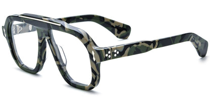 Acetate Square Frame F8340