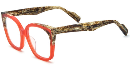 Acetate Square Frame F5818