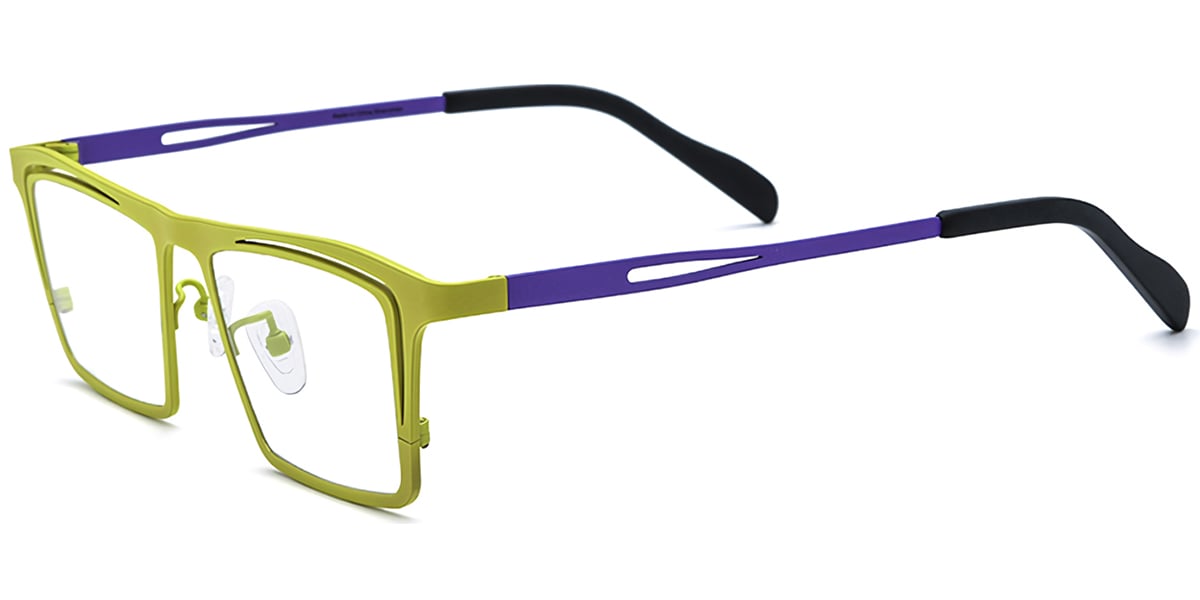 Titanium Rectangle Frame F7316