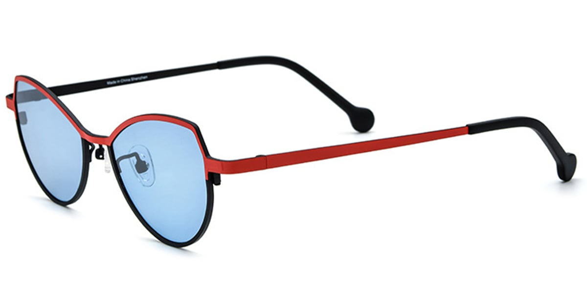 Titanium Cat Eye Sunglasses SG7044