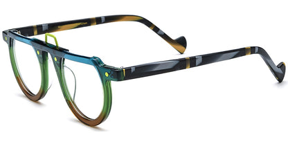 Acetate Geometric Frame F7403