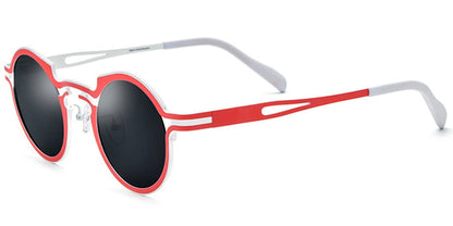Titanium Round Sunglasses SG7020